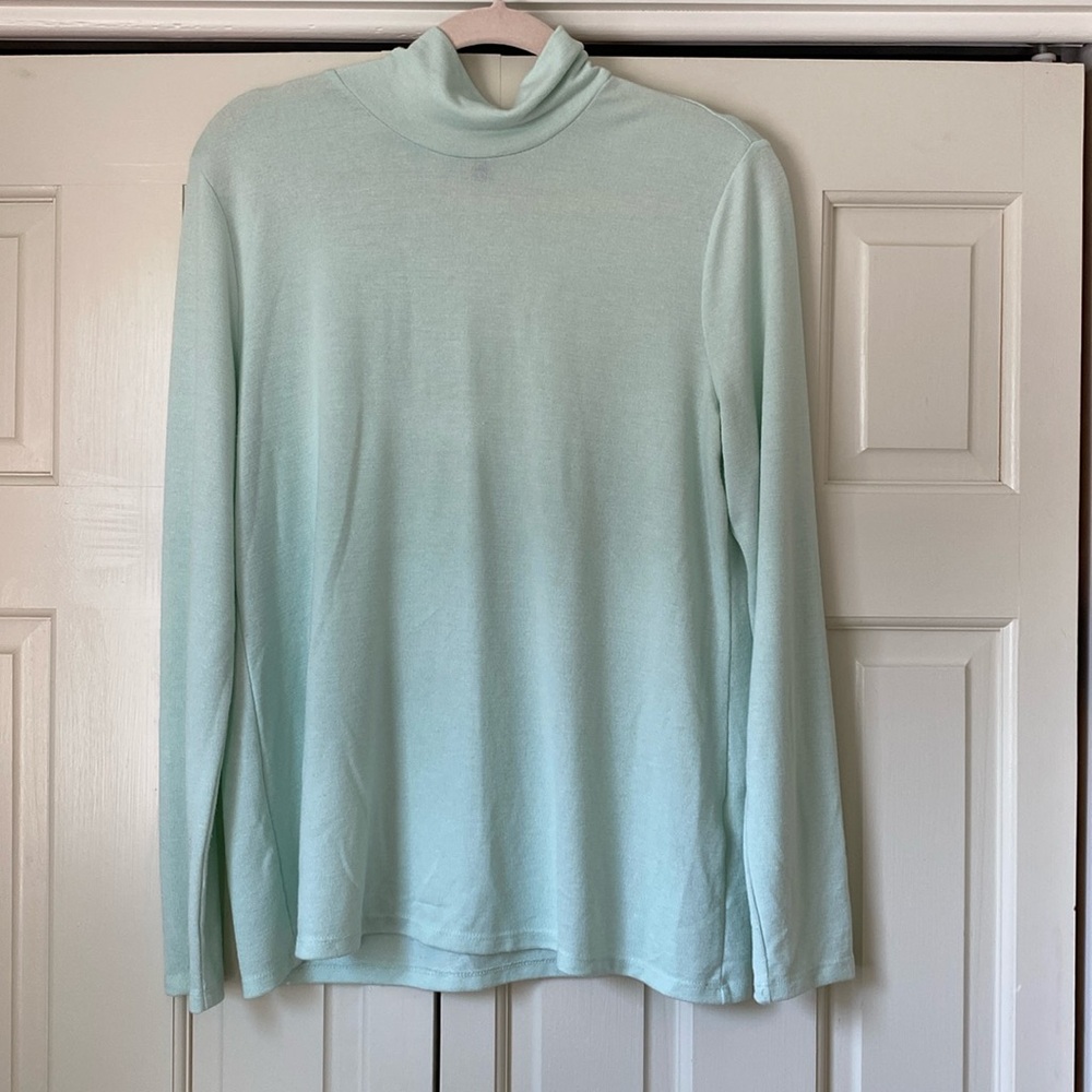 Banana Republic Mock Neck long-sleeve